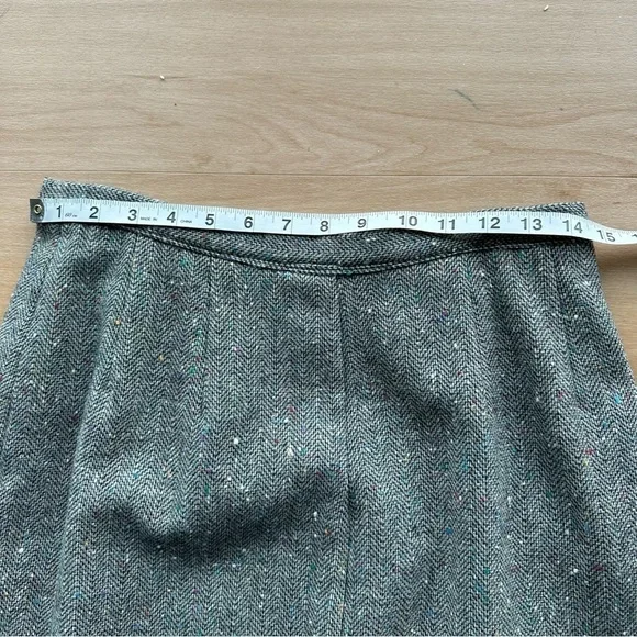 Vintage Pendleton 100% Virgin Wool Pencil Skirt Blazer Suit Set - Picture 13 of 15